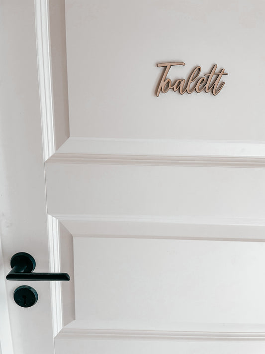 Skilt i løkke (20cm)