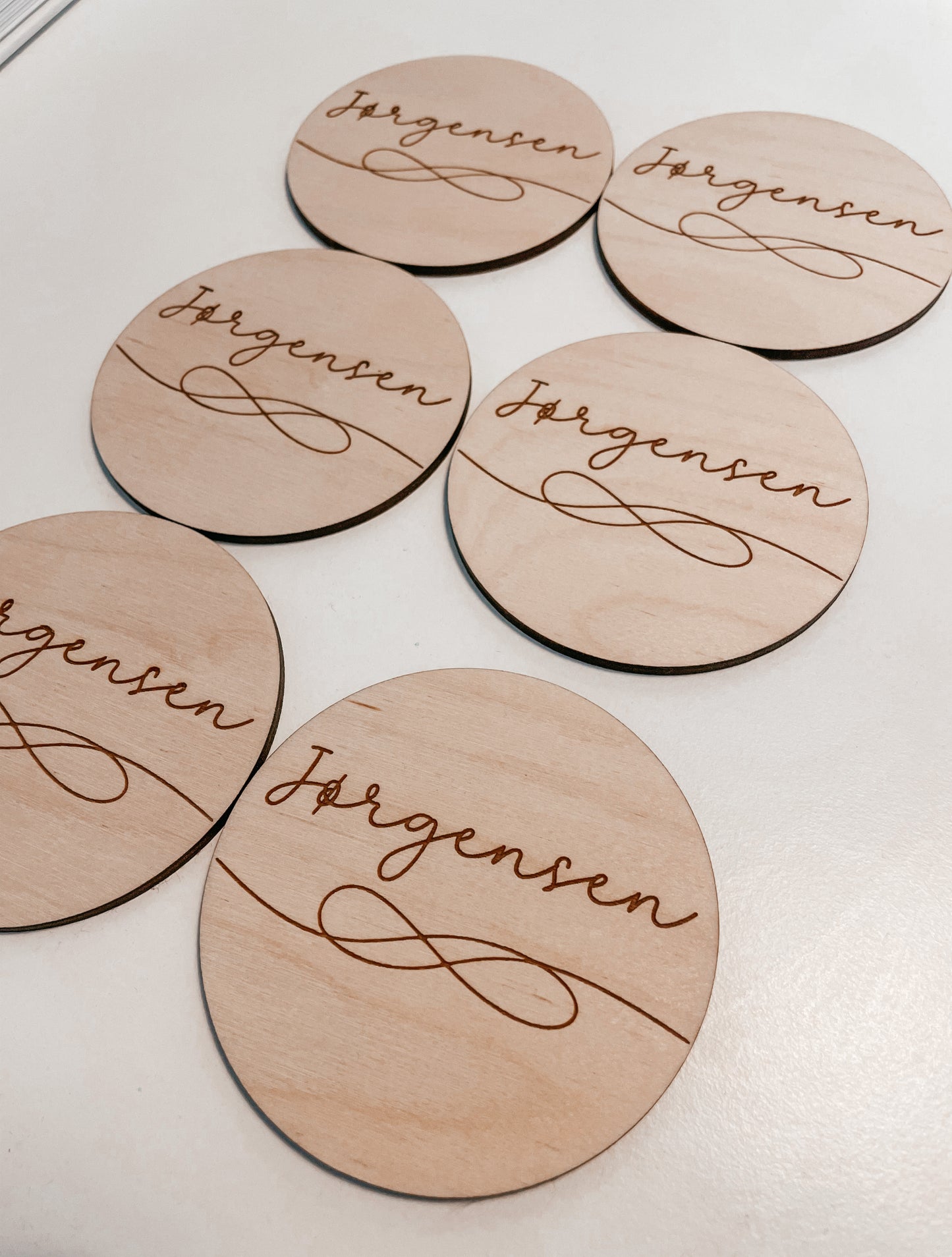 COASTERS (DIN LOGO/TEKST)