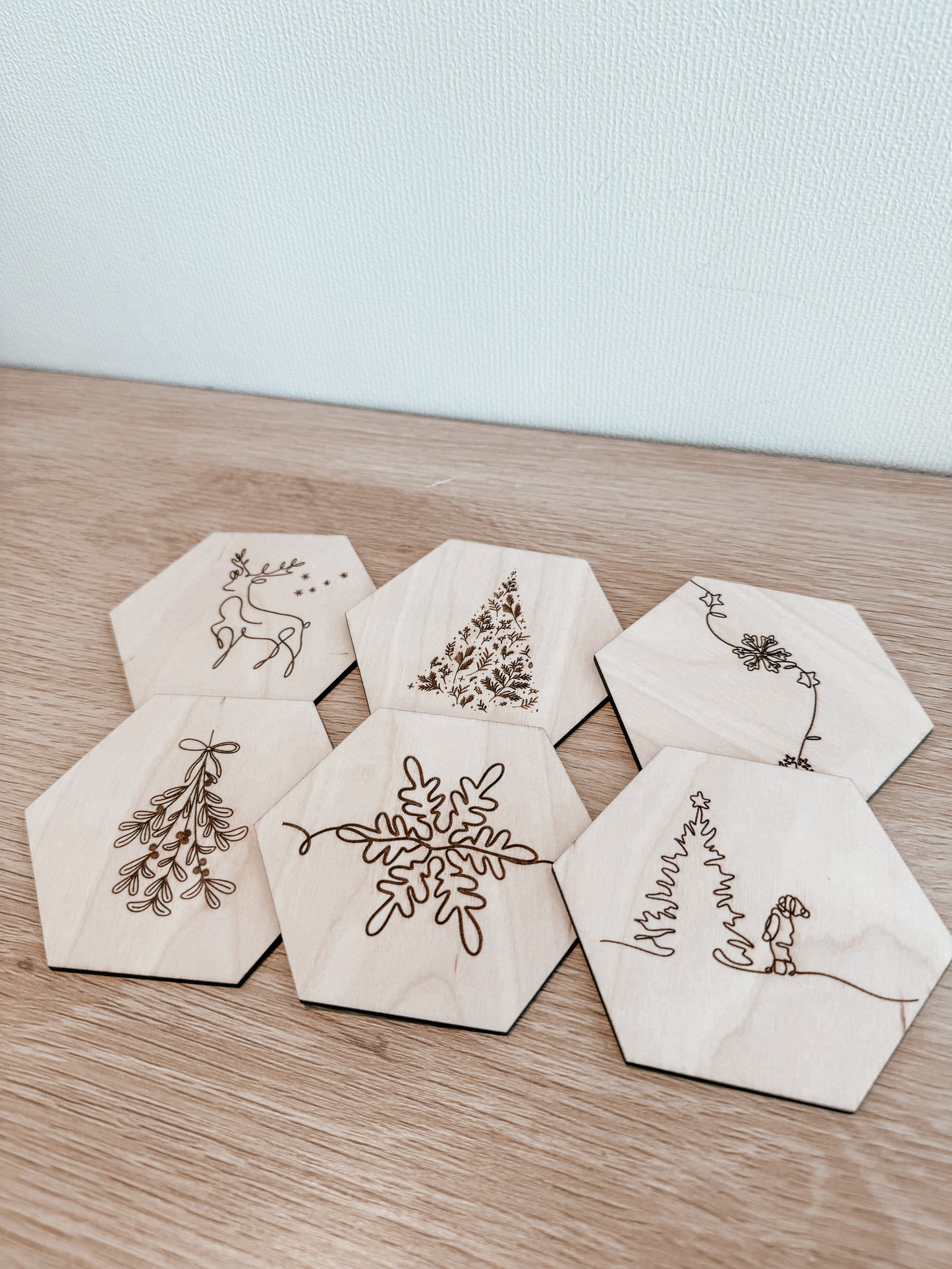 COASTERS «klassisk jul»